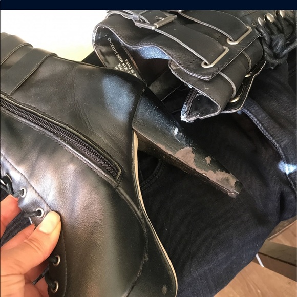 Joe jeans midrise skinny . Size 26. And  Kelsi Dagger boots 7.5.  Fit great. - Picture 5 of 5